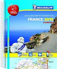 France 2015 Laminated Atlas