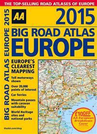Big Road Atlas Europe 2015
