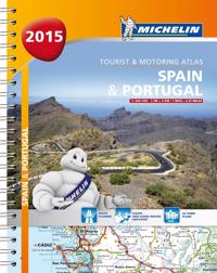 Spanien Portugal 2015 Atlas Michelin A4 : 1:400000