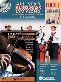 Bluegrass Fiddle Pack: Includes All Star Bluegrass Jam Along for Fiddle (Book/CD) and Great Fiddle Lessons (DVD)