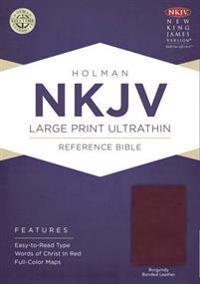 Large Print Ultrathin Reference Bible-NKJV