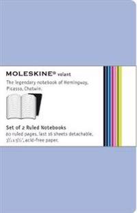 Moleskine Volant Pocket Ruled Antwerp Blue & Prussian Blue