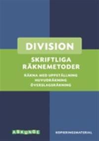 Division Skriftliga räknemetoder