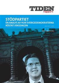 Stödpartiet : En analys av hur Sverigedemokraterna röstat i riksdagen