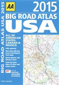 AA Big Road Atlas USA 2015