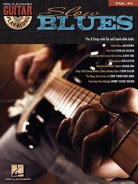 Guitar Play Along Slow Blues Gtr book/CD