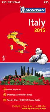 Italy 2015 National Map 735