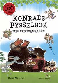 Konrads pysselbok med klistermärken