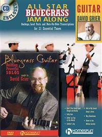 Bluegrass Guitar Bundle Pack: Includes All Star Bluegrass Jam Along for Guitar (Book/CD) and Bluegrass Guitar (DVD)