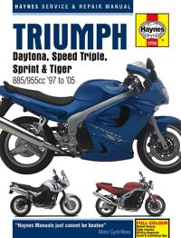 Triumph Daytona, Speed Triple, Sprint & Tiger 885/955cc '97 to '05