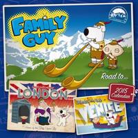 Official Family Guy Square Calendar 2015