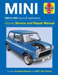 Haynes Mini 1969 to 2001 (Up to X Registration) Service and Repair Manual