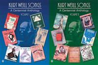 Kurt Weill Songs -- A Centennial Anthology, Vol 1 & 2: Piano/Vocal/Chords