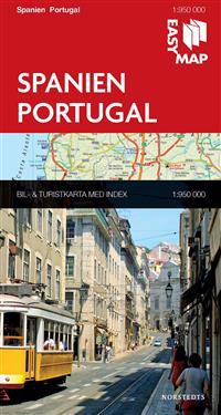 Spanien Portugal EasyMap : 1:950000