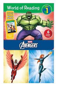 World of Reading Avengers Boxed Set: Level 1 - Purchase Includes Marvel eBook!