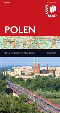 Polen EasyMap : 1:950000