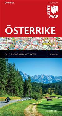 Österrike EasyMap : 1:700000