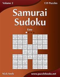 Samurai Sudoku - Easy - Volume 2 - 159 Puzzles