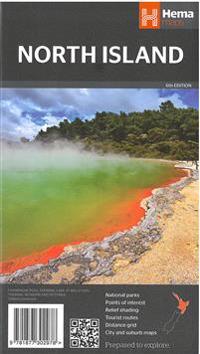 New Zealand North Island 1 : 1 000 000