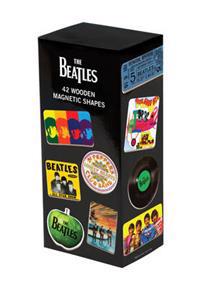 The Beatles Wooden Magnetic Set
