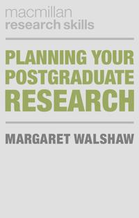 Planning Your Postgraduate Research