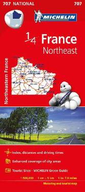 Northeastern France 2015 National Map 707
