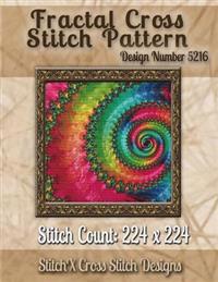 Fractal Cross Stitch Pattern: Design No. 5216