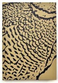 Kiji skrivbok A5 beigemönstrad linjerad