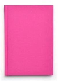 Kiji skrivbok A4 rosa linjerad