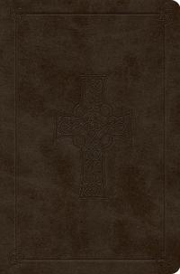 Value Compact Bible-ESV-Celtic Cross Design