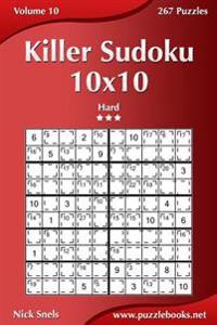 Killer Sudoku 10x10 - Hard - Volume 10 - 270 Puzzles