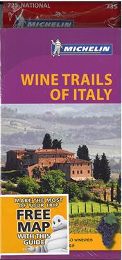Michelin Wine Trails of Italy + Italy 2014 National Map 735