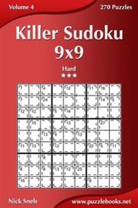 Killer Sudoku 9x9 - Hard - Volume 4 - 270 Puzzles