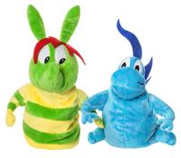 Pixel Handdockor Pix och Pax, 2-pack