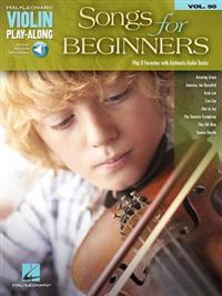 Violin Play Along Volume 50 Songs for Beginners Vln Bk/Online Audio