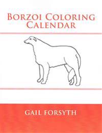 Borzoi Coloring Calendar