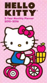 Hello Kitty 2-Year Monthly Planner 2015-2016