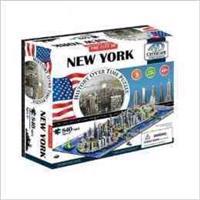 4d Cityscape New York History Time