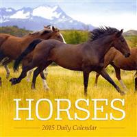 Horses 2015 Daily Calendar