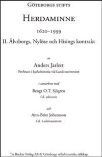 Göteborgs stifts Herdaminne 1620-1999 II Älvsborgs, Nylöse och Hisings kontrakt