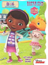 Doc Mcstuffins Super Fun Book to Color