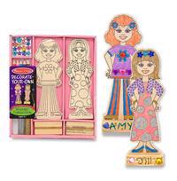 Wooden Fashion Dolls