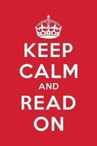 Keep Calm and Read on Poster