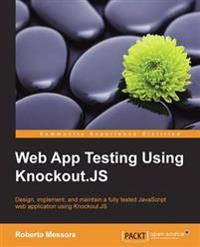 WEB APP TESTING USING KNOCKOUT.JS