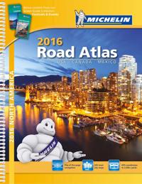 USA Canada Mexico 2016 Road Atlas