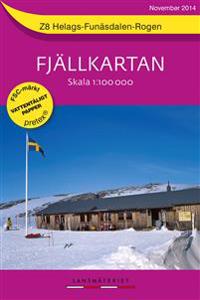 Z8 Helags-Funäsdalen-Rogen Fjällkartan : 1:100000