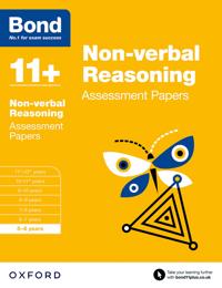 Bond 11+: Non Verbal Reasoning: Assessment Papers