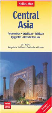 Central Asia Turkmenistan-Uzbekistan-Kyrgyzstan