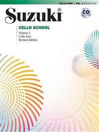 Suzuki cello school book/cd kombo vol 3