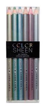 Color Sheen Pencils - Set of 6